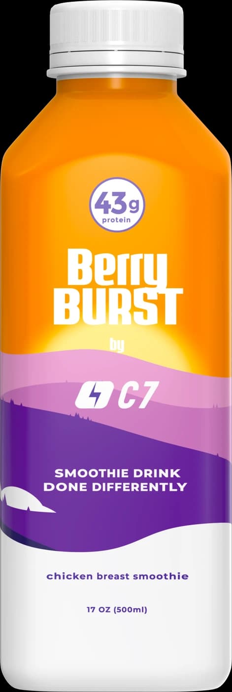 Berry Burst C7 Smoothie bottle