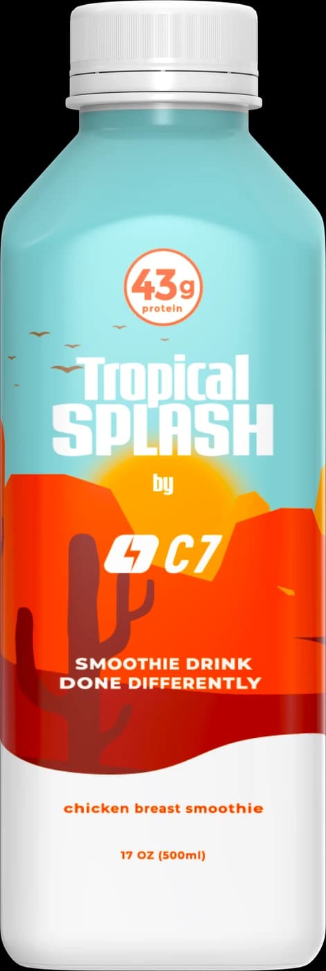 Tropical Splash C7 Smoothie bottle